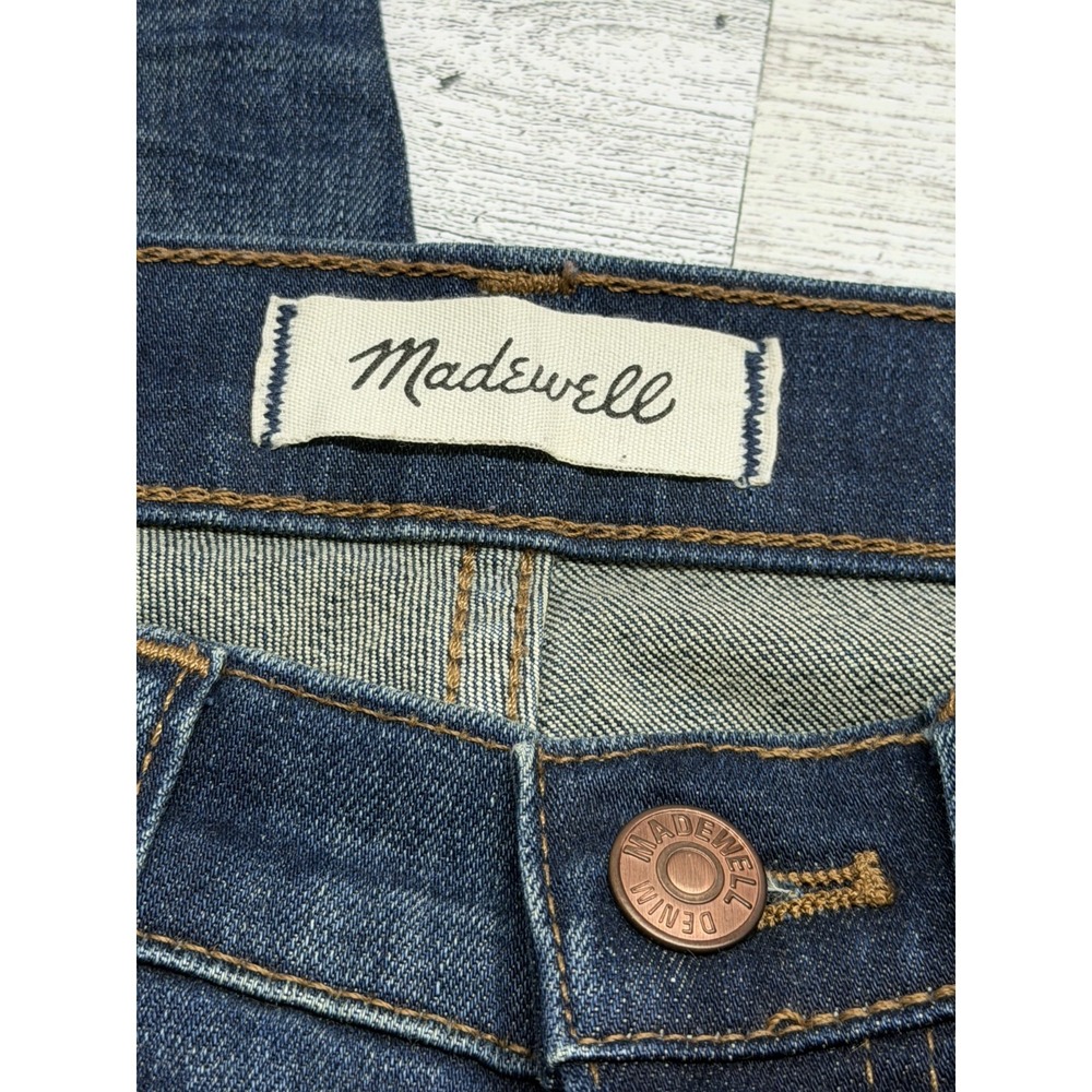 Madewell 9" High-Rise Distressed Skinny Jeans Women's Size 26 - Picture 4 of 8